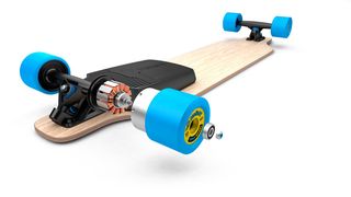 Macht aus jedem Skateboard ein E-Board: der Elektroantrieb von Mellow Boards. (Bild: Mellow Boards)