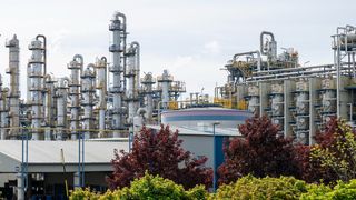 Aus Gründen der Gefahrenabwehr ordnet das Land Sachsen-Anhalt den Weiterbetrieb der Produktionsanlagen von Domo Chemicals am Standort Leuna an – die Produktion läuft vorerst im Minimalbetrieb weiter. (Bild: Domo Chemicals)