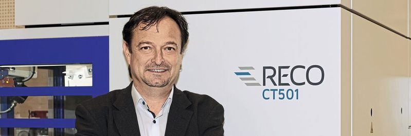 Christophe Rérat, co-directeur et CEO du groupe Recomatic. Christophe Rérat, co-directeur et CEO du groupe Recomatic.