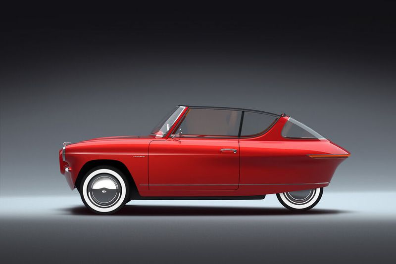 Dank des dreirädrigen Fahrwerks soll das E-Auto besonders wendig sein. (Bild: Nobe Cars)