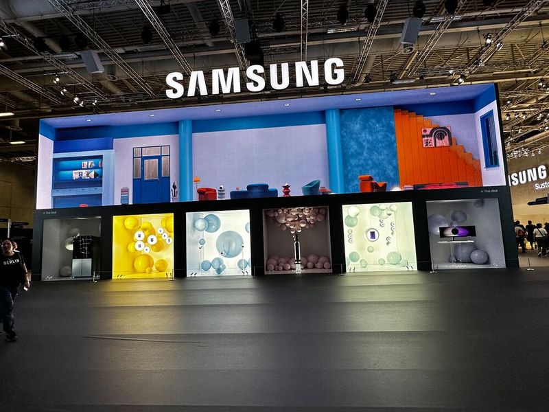 Every room has a littlebit of Samsung. (Bild: Vogel IT-Medien)