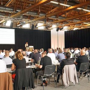 Zum 20. Jubiläum des OTS kamen über 200 Teilnehmer und 40 ausstellende Unternehmen nach St. Gallen in die Olma-Messehallen. 