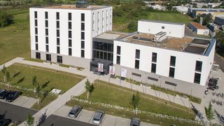 Das neue Technologiecenter von Glatt in Binzen. (Glatt)