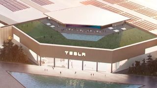Elon Musk hat bei Twitter einen ersten Ausblick auf die Fabrik in Grünheide gegeben. (Bild: Tesla)