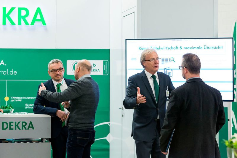 Ein weiterer Premiumpartner des Deutschen Remarketing Kongresses ist die Dekra. (Stefan Bausewein)