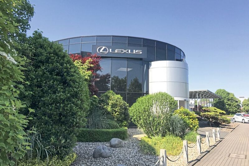 Neben einem Toyota-Autohaus unterhält Autolevy auch einen Lexus-Betrieb am Standort Höherweg. (Autolevy)