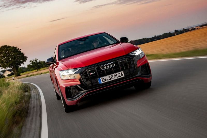 Das SUV-Coupé SQ8 bewegt sich preislich bereits im sechsstelligen Bereich. (Bild: Audi)