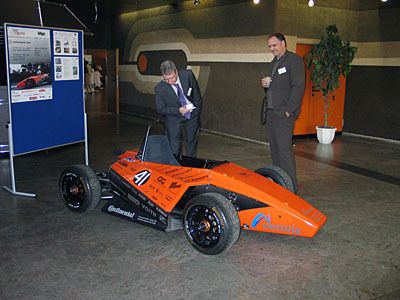 Rennwagen, entwickelt und aufgebaut von Studenten der TU Wien. (Archiv: Vogel Business Media)