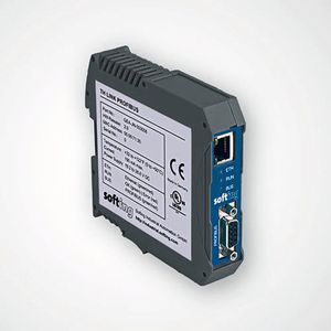 Das Gerät TH Link Profibus von Softing bietet steuerungsunabhängigen Zugang zu Profibus-Netzen und den Daten der darin integrierten Hart-Geräte. Mittels der im Lieferumfang enthaltenen TACC Software ist die direkte Integration in die Emerson AMS Suite möglich. Das System kann rückwirkungsfrei in bestehende Anlagen integriert werden. Zur Diagnose von Profinet-Netzen bietet der Hersteller zudem den Analyzer Pro, die neue erweiterte Version des Inbetriebnahme- und Diagnose-Tools Analyzer IE. Analyzer Pro enthält einen zusätzlichen TAP (Terminal Access Point), genannt „Profitap“, das Netzkommunikation wie Jitter, Lastverhältnis und Teilnehmerupdaterate aufzeichnet. Diese so genannten passiven Parameter können nicht durch aktive Kommunikation mit Geräten ermittelt werden. Mithilfe von Profitap wird der Datenverkehr zu und von der Steuerung analysiert und die Netzkommunikation aufgezeichnet. Schließlich werden die erfassten Parameter in den Abnahmereport integriert. 
SPS IPC Drives: Halle 5, Stand 210