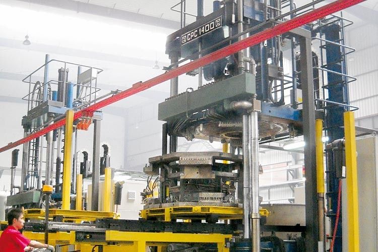 Aufnahme des Werks in China zur Lokalisierung des CPC-Prozesses. (KSM Castings Group)