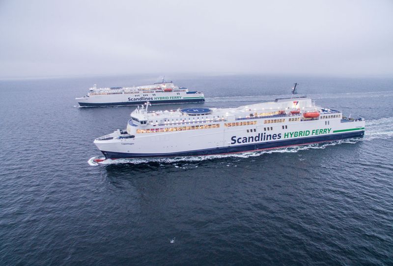 Beide Fähren werden mit diesel-elektrischen Motoren angetrieben. (Bild: Lars Sørensen/Scandlines)