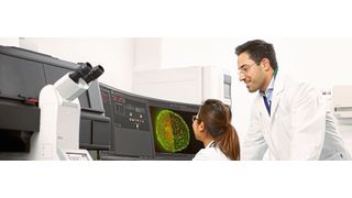 Abb.1: Die hochauflösende digitale Bildgebung ermöglicht die Archivierung und den Austausch von Bildaufnahmen mikroskopischer Proben. (Leica Microsystems)
