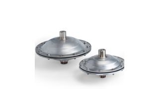 Wilden’s ISD Series dampeners are an ideal solution for a wide range of applications, including, but not limited to, oil and gas, paint and coatings, and chemicals. (Wilden Pump)