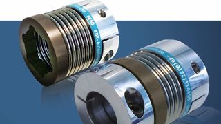 Die steckbaren, torsionssteifen Metallbalgkupplungen sind in vielen Baugrößen erhältlich. (Bild: KBK Antriebstechnik)