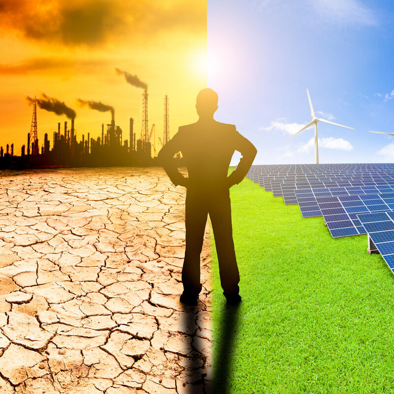 Energiewende: Laut VDE kann sich Deutschland 2050 zu 100 Prozent mit erneuerbaren Energien versorgen. 