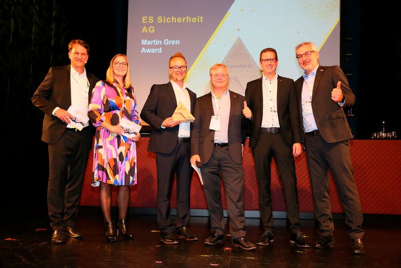 ES Sicherheit ist Gewinner des „Martin Gren Award“ für eine Innovation in einem neuen Anwendungsfall. (Bild: Axis)