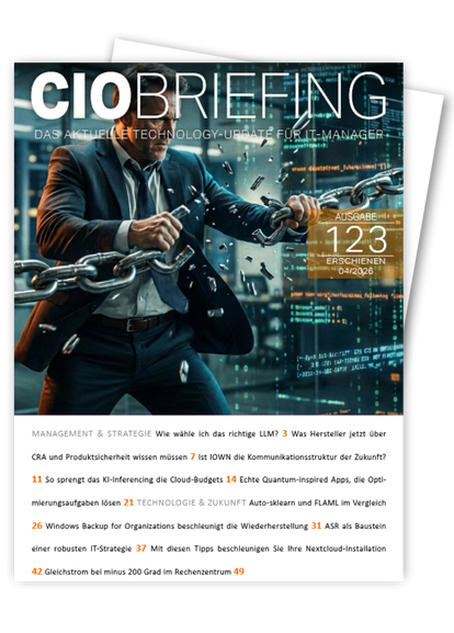 CIO BRIEFING Ausgabe 123