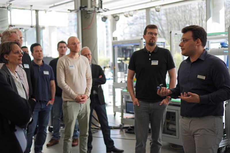 Sechstes AAS-Anwendertreffen: Über 100 Fachleute diskutierten in der Smartfactory-KL den industriellen Einsatz der Verwaltungsschale. (Bild: SmartFactory KL e.V.)