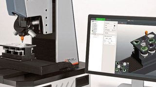 Ein scharfes Probenbild und Mehrfachproben: Dies zeichnet das neue Mikrohärteprüfgerät CHD Master Plus von Qness aus. (Hahn+Kolb)