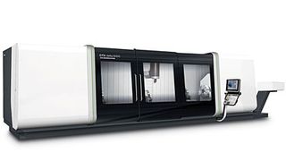 Die neuen Dreh-Fräszentren CTX delta bauen auf die hochgenaue mechanische Basis der Dreh-Fräszentren von Kooperationspartner Mori Seiki auf. Bild: DMG (Archiv: Vogel Business Media)