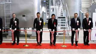 Opening ceremony in Ako, Japan (click gallery to enlarge) (Picture: Evonik)