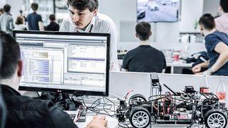 Die meisten IT-Jobs gibt es in den Großstädten und in den strukturstarken Regionen. Hamburg ist die Stadt mit der größten Dichte an IT-Spezialisten.  (Audi)