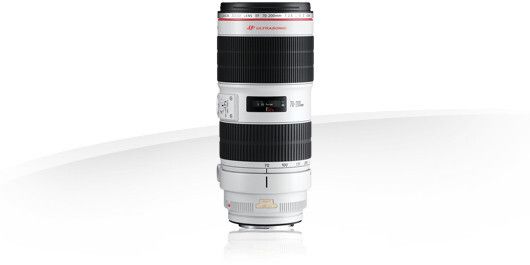 Für das Objektiv EF 70-200 mm 1:2,8L IS II USM gibt es sogar stolze 200 Euro zurück. (Canon)