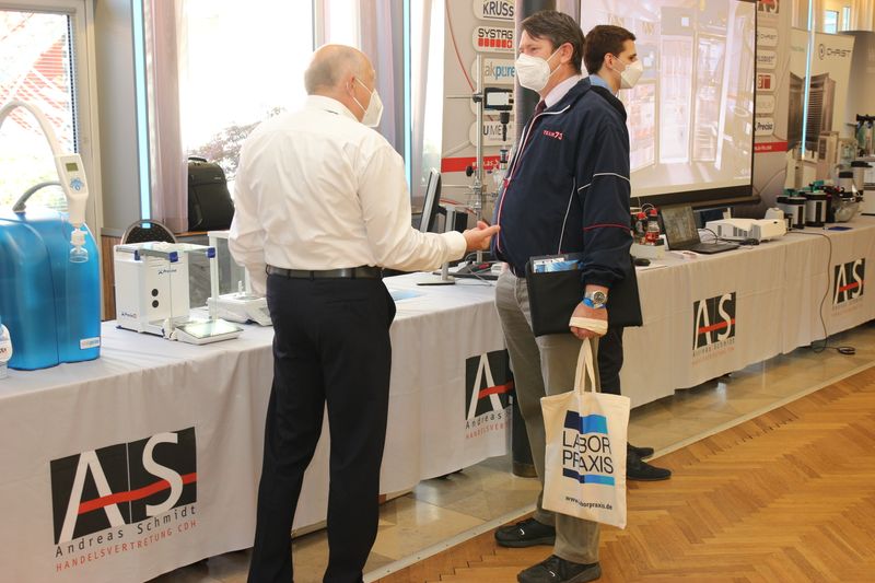 Impressionen von der LAB-SUPPLY Hannover 2021   Weitere Infos zu den kommenden LAB-SUPPLY-Messen finden Sie auf www.lab-supply.info.  (LABORPRAXIS, I. Ottleben)