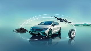 Mercedes macht aus Reifen Türgriffe. (Bild: Mercedes-Benz)