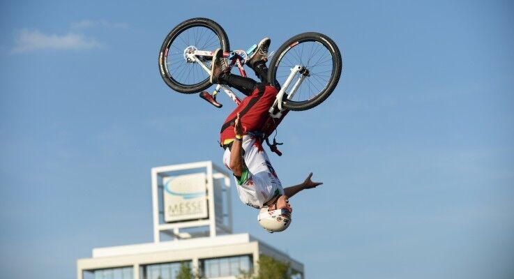 EUROBIKE 2013: Lake Jump (Felix Kästle / EUROBIKE Friedrichshafen)