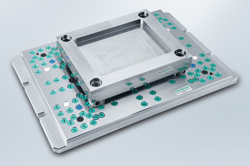 Customers can choose from nine different plate sizes, the supplier said. (Source: Meusburger)