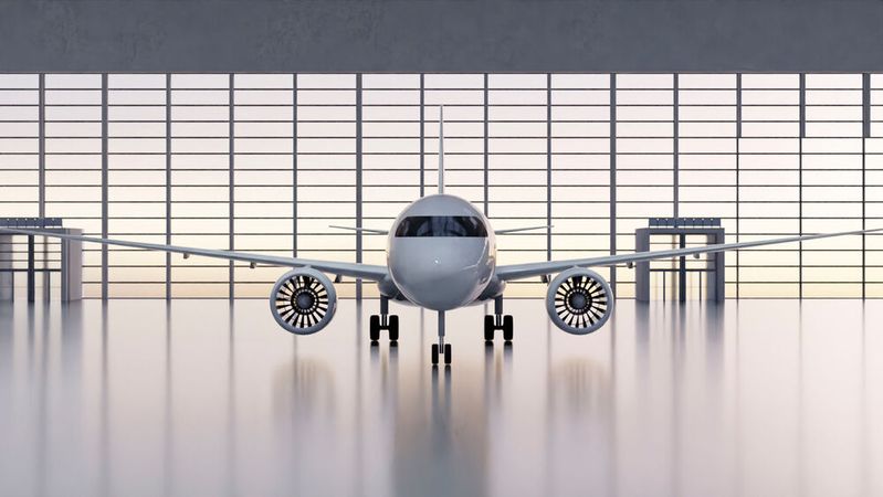 Mit dem Digitalen Hangar gewährt das DLR Einblicke in eine mögliche Zukunft der Luftfahrt. Die Seite digital-hangar.de ist jetzt online.(Bild:  DLR (CC BY-NC-ND 3.0))