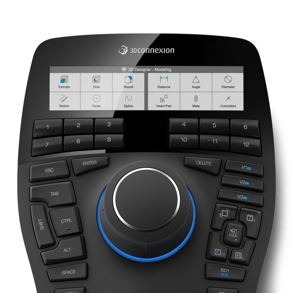 Zahlreiche neu entwickelte Funktionen sorgen für mehr Effizienz und Ergonomie. (Bild: 3D-Connexion)