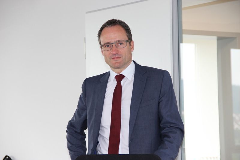„Wir haben im Ausland noch ein Riesenpotenzial”, sagte der technische Geschäftsführer Dr.-Ing. Dirk Prust. (Bild: Kroh)