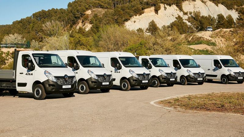 Transporter aller Art waren 2024 erneut das Zugpferd des europäischen Neuwagenmarkts.(Bild:  Renault)