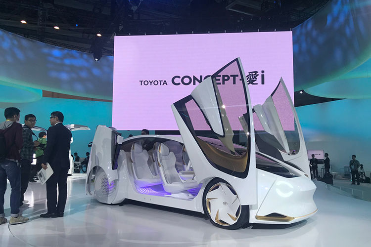 Alles andere als seriennah ist das I-Concept von Toyota. (Stefan Grundhoff)