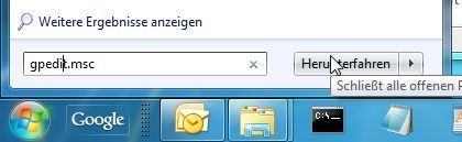 Um eine Regel für die Ausführung von Anwendungen zu definieren benötigen Sie den Gruppenrichtlinieneditor (Group Policy Editor). Aktivieren Sie dazu den Windows-Startknopf und geben in das Suchfeld „GPEDIT.MSC“ ein. Daraufhin öffnet sich der Gruppenrichtlinieneditor.  Sie können die Gruppenrichtlinien sowohl für den lokalen Rechner oder aber für die Rechner einer Domäne erstellen. In größeren Szenarien wird sich wohl der Ansatz über die Domäne anbieten. Für Testszenarien aber reicht auch der lokale Computer aus. (Archiv: Vogel Business Media)