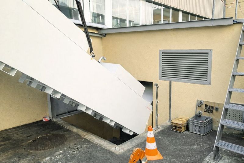 Die Filteranlage auf dem Weg zum Ziel. (Bild: Lehmann-UMT)
