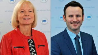 Wechsel in der Geschäftsführung: Antje Woltermann geht in den Ruhestand, Marc Voß übernimmt die ZDK-Abteilung Betriebs-, Volkswirtschaft und Fabrikate. (Bild: ZDK)