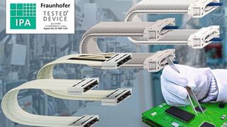 Die modularen e-skin-Energieführungen von Igus zeigen in Reinraumtests des Fraunhofer-Instituts IPA Bestwerte. Damit verfügen alle vier Energiekettentypen der Familie über das Zertifikat für ISO-Klasse 1. (©fotos4u - stock.adobe.com / Igus)