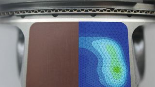 Neue Kolbenschaft-Beschichtungen sollen die innermotorische Reibung, den Verschleiß und die Geräuschbildung verringern. (Federal Mogul)