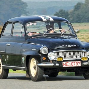 Mit dem Octavia 1200 TS trat die Marke 1960 bei der Rallye Monte Carlo an. (Bild:  Skoda)