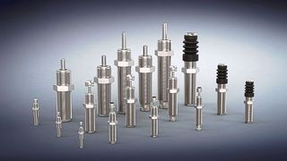 Die Industriestoßdämpfer-Familie Powerstop 2.0 mit den vier Serien Mini Energy, Standard Energy, High Energy und Adjustable Energy. (Zimmer )