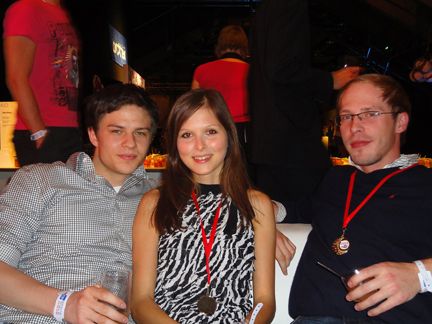 Stephan Wohlfelder, Treeconsult (links) mit Freunden. (Archiv: Vogel Business Media)