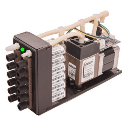 These compact, chemically inert degassers use trusted Degasi degasser parts, combined in a manner optimized to your specific system requirements.(Source:  Biotech Fluidics)