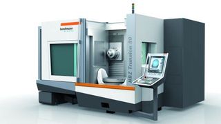 Bild 1: Das HBZ Trunnion 80 ist die kleinste von drei Varianten für die präzise Bearbeitung von Aluminium-, Stahl- und Titanbauteilen. (Bild: Handtmann)