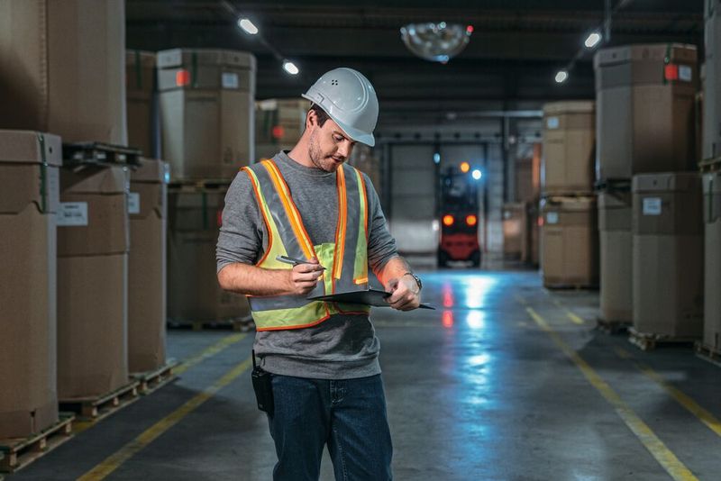 Warnweste von Linde Material Handling. (Bild: Linde)