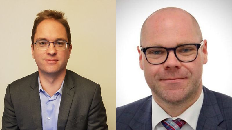 Thierry Dewambrechies (l.) und Thomas Steffens verlassen Stellantis Deutschland nach kurzer Zeit wieder. Dewambrechies wechselt zu BYD, Steffens' Zukunft ist noch offen.(Bild:  Opel Automobile GmbH)