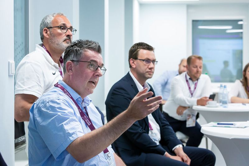 An den Kompetenzinseln war es aber auch explizit erwünscht, ... (Stefan Bausewein)