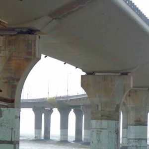 Anti carbonation coatings are used to enhance the life of concrete structures like flyovers
